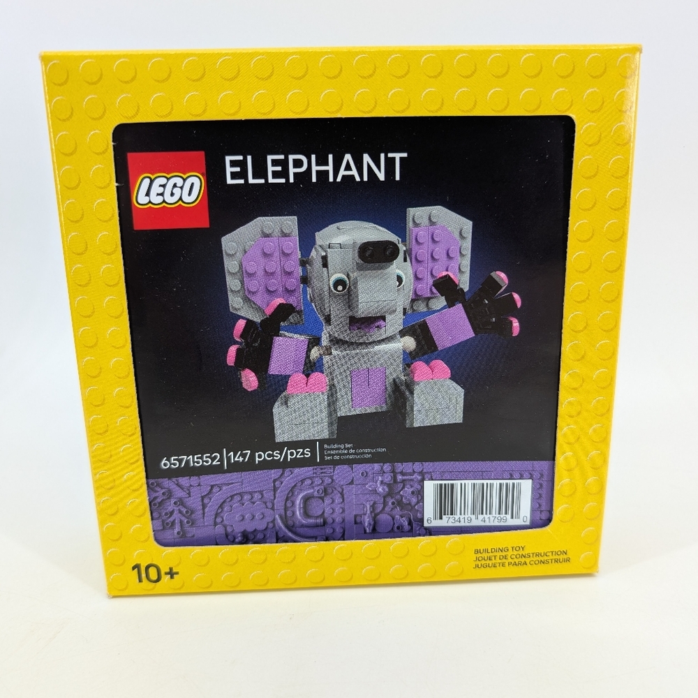 Lego Elephant Pencil Holder Special Edition Set 6571552 New